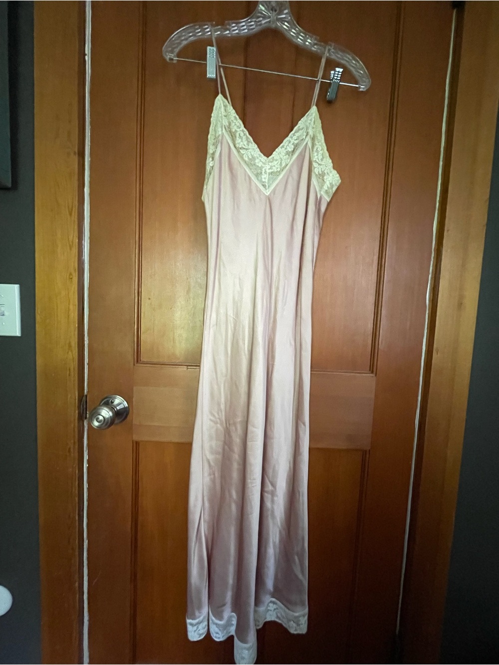 Vintage silk slip dress 100% Silk